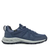Buty trekkingowe damskie - Trekkingi Jack Wolfskin Woodland 2 Texapore Low 4051341 Granatowy - miniaturka - grafika 1