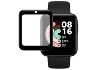 Filtry prywatyzujące - 3x Elastyczne Szkło ochronne 3D Alogy do Xiaomi Mi Watch Lite Black - miniaturka - grafika 1