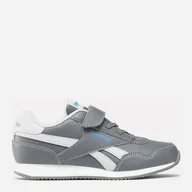 Buty dla chłopców - Buty sportowe chłopięce na rzepy Reebok Royal Cl Jog 100074581 33 Szare (1200143121764) - miniaturka - grafika 1