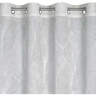 Zasłony - Zasłona EUROFIRANY Linnea 140 x 250 cm Biały - miniaturka - grafika 1
