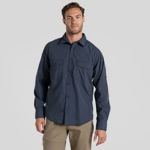 Koszula męska Craghoppers Kiwi Long Sleeved Shirt Rozmiar: XXL / Kolor: niebieski - Koszulki sportowe męskie - miniaturka - grafika 1