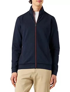 bugatti Męska kurtka z dzianiny 8750-35170, granatowa, standardowa, morski, XXL - Kurtki męskie - miniaturka - grafika 1