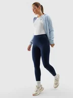 Legginsy - Legginsy dzianinowe elastyczne damskie 4F - miniaturka - grafika 1