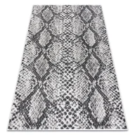 Dywany - Dywan SZNURKOWY SIZAL SION Skóra węża 22162 płaskie tkanie ecru / czarny beżowy 120x170 cm - miniaturka - grafika 1