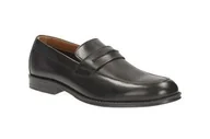 Półbuty męskie - Hawkley Free [black leather] - rozmiar 45 - miniaturka - grafika 1