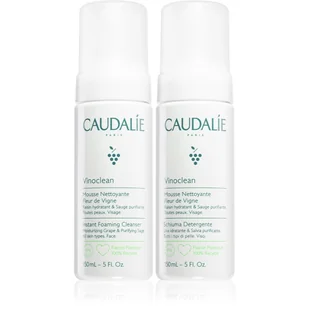 Caudalie Caudalie Vinoclean pianka oczyszczająca do twarzy 2x150 ml - Pianki do mycia twarzy - miniaturka - grafika 1