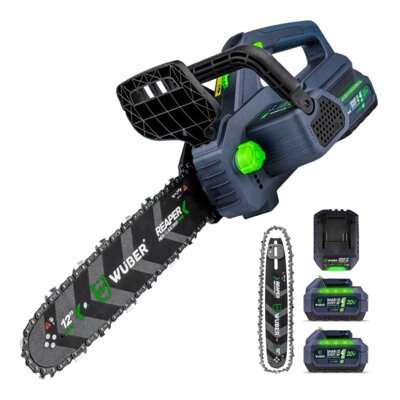 Piła łańcuchowa akumulatorowa WUBER 20V W04201 2x4Ah