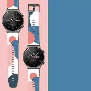 Strap Moro opaska do Huawei Watch GT2 Pro silikonowy pasek bransoletka do zegarka wzór 11 - Etui i futerały do telefonów - miniaturka - grafika 2