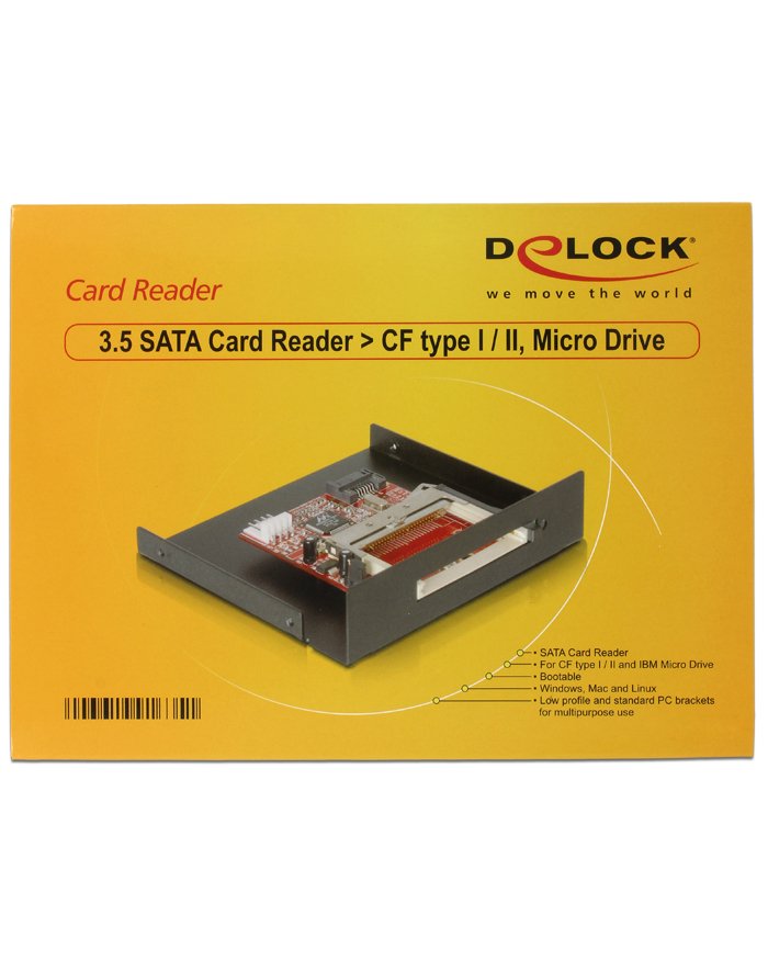 DeLOCK SATA Card Reader 91635