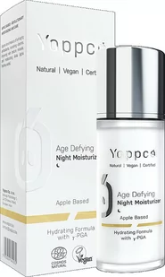 Yappco Yappco, Zwalczający oznaki starzenia, nawilżający krem do twarzy na noc 50ml 5903624640032 - Kremy do twarzy - miniaturka - grafika 3