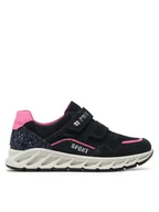 Buty dla dziewczynek - Primigi Sneakersy 3874511 D Granatowy - miniaturka - grafika 1