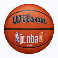 Koszykówka - Piłka do koszykówki Wilson NBA JR Fam Logo Authentic Outdoor brown rozmiar 6 - miniaturka - grafika 1