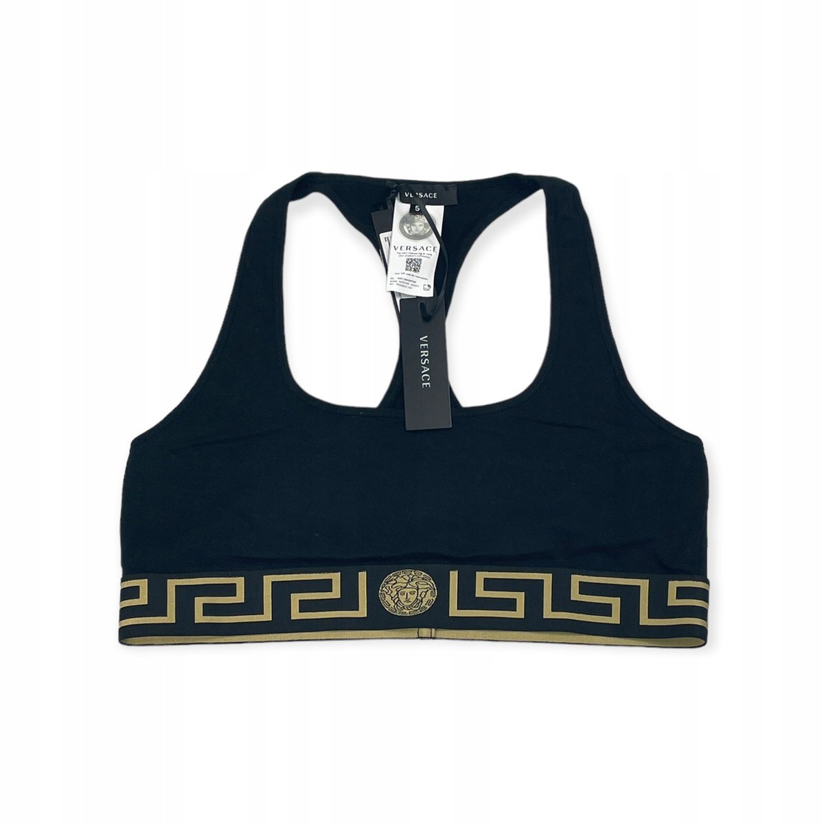 Klasyczny biustonosz top damski VERSACE 5 XL