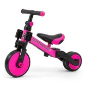 Rowerki trójkołowe - milly mally Milly Mally Rowerek 3w1 Optimus Pink - miniaturka - grafika 1
