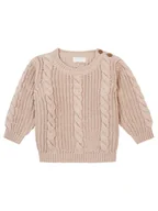 Bluzy i sweterki niemowlęce - Noppies Sweter "Goven" w kolorze jasnoróżowym - miniaturka - grafika 1