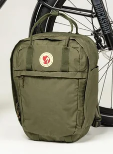 Plecak codzienny rowerowy Fjallraven S/F Cave Pack - green - Plecaki - miniaturka - grafika 1