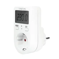 Liczniki energii elektrycznej - LogiLink EM0002A licznik kosztów zużycia energii elektrycznej Prąd przemienny - miniaturka - grafika 1