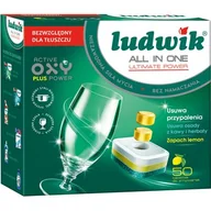 Inne artykuły czyszczące - Tabletki do zmywarek all in one P-Free 50 szt. 900 g LUDWIK - miniaturka - grafika 1