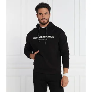 Armani Exchange Bluza | Regular Fit - Bluzy męskie - miniaturka - grafika 1