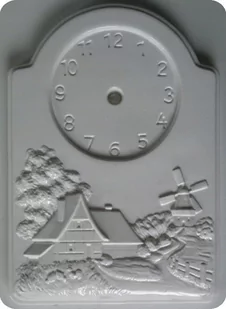 Forma do odlewów, zegar, młyn - Akcesoria rzeźbiarskie - miniaturka - grafika 1
