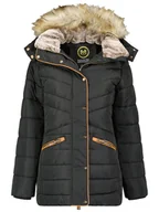 Kurtki damskie - Maison Montaigne Kurtka zimowa "Ajumai" w kolorze czarnym - miniaturka - grafika 1