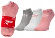 Skarpetki męskie - PUMA SKARPETY STOPKI 3 PARY Roz 35-38 3-kolory róż - miniaturka - grafika 1