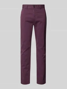 Chinosy o kroju slim fit z bocznymi, wpuszczanymi kieszeniami - Spodnie męskie - miniaturka - grafika 1