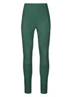 Spodnie sportowe damskie - Halti Legginsy funkcyjne "Pallas II" w kolorze zielonym - miniaturka - grafika 1