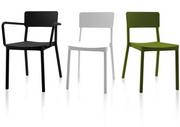 Krzesła - D2.Design Krzesło Lisboa oliwka 23837 - miniaturka - grafika 1