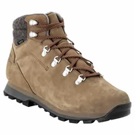 Buty trekkingowe męskie - Męskie buty zimowe Jack Wolfskin THUNDER BAY TEXAPORE MID M light brown / light grey - 42 - miniaturka - grafika 1