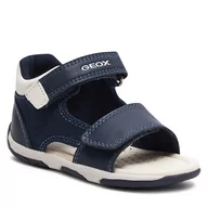 Buty dla chłopców - Sandały Geox B Sandal Tapuz Boy B450XB 05410 C4211 Navy/White - miniaturka - grafika 1