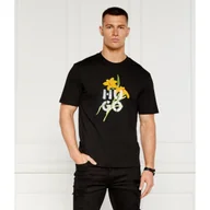 Koszulki męskie - HUGO T-shirt Dilablumi | Regular Fit - miniaturka - grafika 1