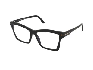 Dioptrie szkieł Tom Ford FT5964-B 001 - Okulary korekcyjne, oprawki, szkła - miniaturka - grafika 1