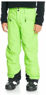 Odzież sportowa dziecięca - Quiksilver Spodnie narciarskie w kolorze zielonym - grafika 1