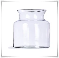 Dekoracje domu - Szklany słoik ozdobny RW-332A H-20 cm D-19 cm - miniaturka - grafika 1