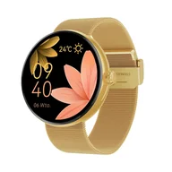 Smartwatch - Forever Forevive 5 SB-365 Złoto - miniaturka - grafika 1