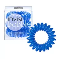 Ozdoby do włosów - Invisibobble Traceless Hair Ring gumki do włosów Navy Blue 3szt - miniaturka - grafika 1