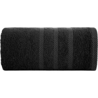 Ręczniki - Ręcznik Milo (17) 50 x 90 cm Czarny - miniaturka - grafika 1