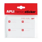Notesy i bloczki - APLI ETYKIETY MROZOODPORNE W BLOCZKU 50X30 35 ARK zakupy dla domu i biura AP12558 - miniaturka - grafika 1
