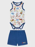 Spodenki damskie - Guess Komplet body i szorty H3GW01 K6YW1 Kolorowy Regular Fit - miniaturka - grafika 1