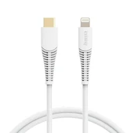 Kable USB - Kabel USB typ C - Lightning HAMA 201505 1.5 m Biały - miniaturka - grafika 1