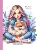 Przybory szkolne - Fresh Notatnik 143x200 64k kratka Dziewczynka i piesek - miniaturka - grafika 1