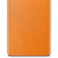 Akcesoria do tabletów i e-booków - Folia naklejka skórka strukturalna na TYŁ do Huawei MediaPad T3 7.0 -  Pomarańczowy Pastel Matowy Chropowaty Baranek - apgo SKINS - miniaturka - grafika 1