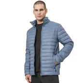 Kurtki męskie - 4F Kurtka Męska KUMP003 Niebieska Rozmiar M - miniaturka - grafika 1