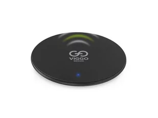Viggo Design Ładowarka bezprzewodowa PREMIUM 15W czarna - Ładowarki do telefonów - miniaturka - grafika 1