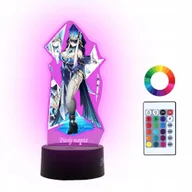 Lampy stojące - Lampka Nocna LED Genshin Impact Mirror - miniaturka - grafika 1