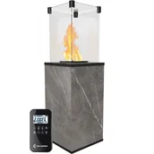 Ogrzewacze tarasowe - Ogrzewacz Patio spiek Naturali Grey automat 8,2 kW - miniaturka - grafika 1