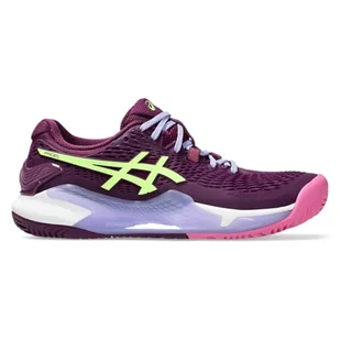 Asics Damskie trampki Gel-Resolution 9 Padel, 40 EU, Kojący morski gorący róż, 42.5 EU - Trampki damskie - miniaturka - grafika 1