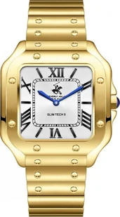 Zegarek Zegarek męski BEVERLY HILLS BP3729X.130 złoty fashion na prezent - Zegarki męskie - miniaturka - grafika 1