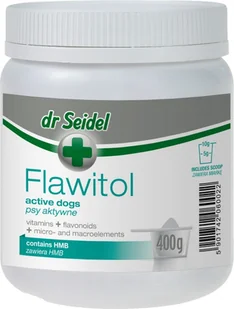DR SEIDEL Flawitol z HMB dla psów aktywnych - Suplementy i witaminy dla psów - miniaturka - grafika 1